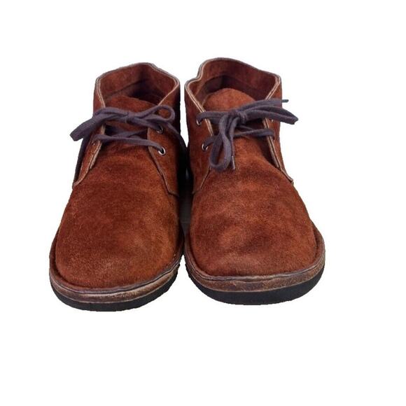 Chukka Boots Men\'s Suede Leather Brown Formal Casual Handcrafted Lace Up Comfort main image 8